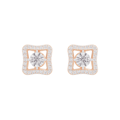 Serene Sophistication Diamond Earrings