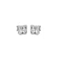 Serene Sophistication Diamond Earrings 18 KT / White Gold