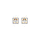 Serene Sophistication Diamond Earrings 18 KT / Yellow Gold