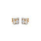 Serene Sophistication Diamond Earrings 18 KT / Yellow Gold
