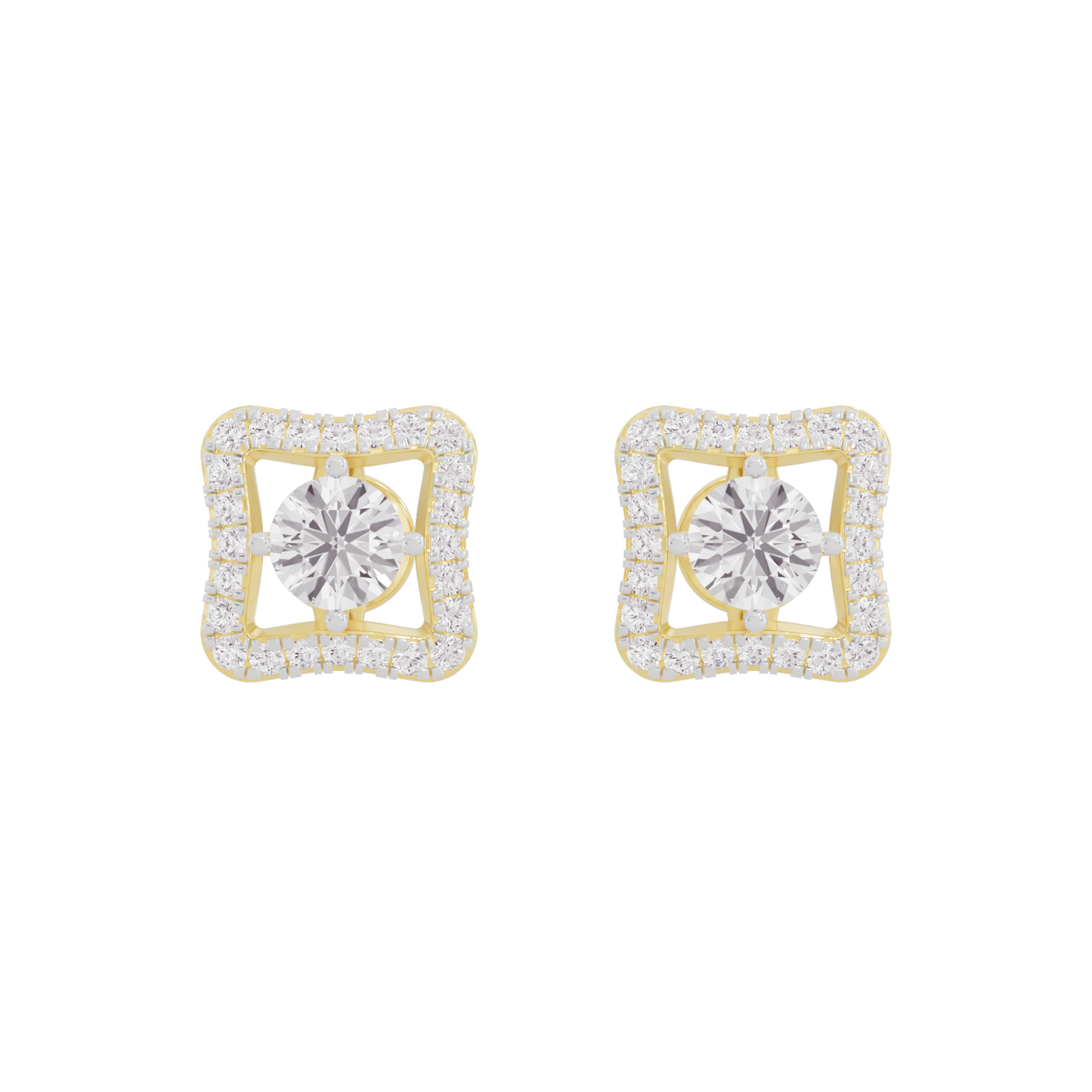 Serene Sophistication Diamond Earrings