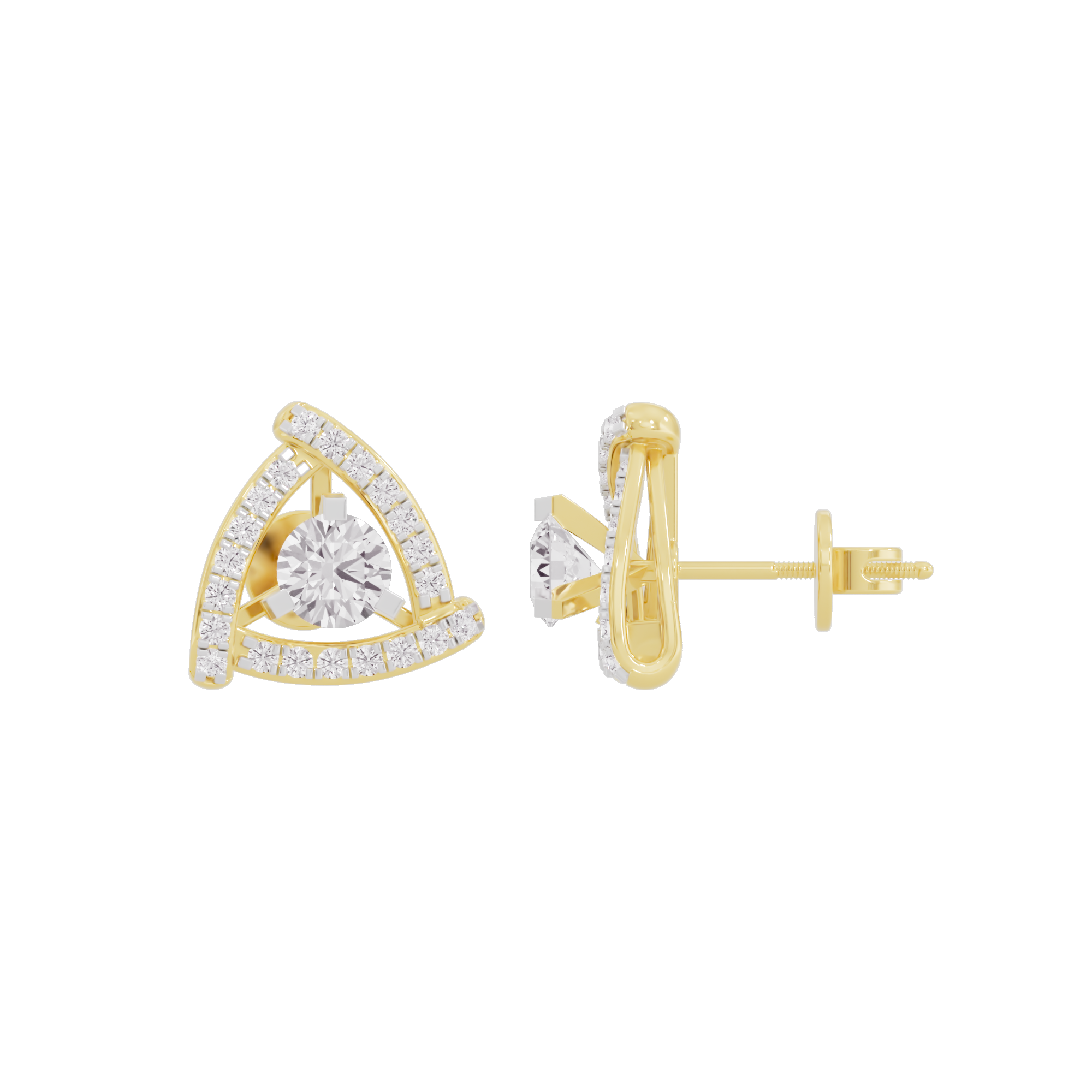 Radiant Reverence Diamond Earrings