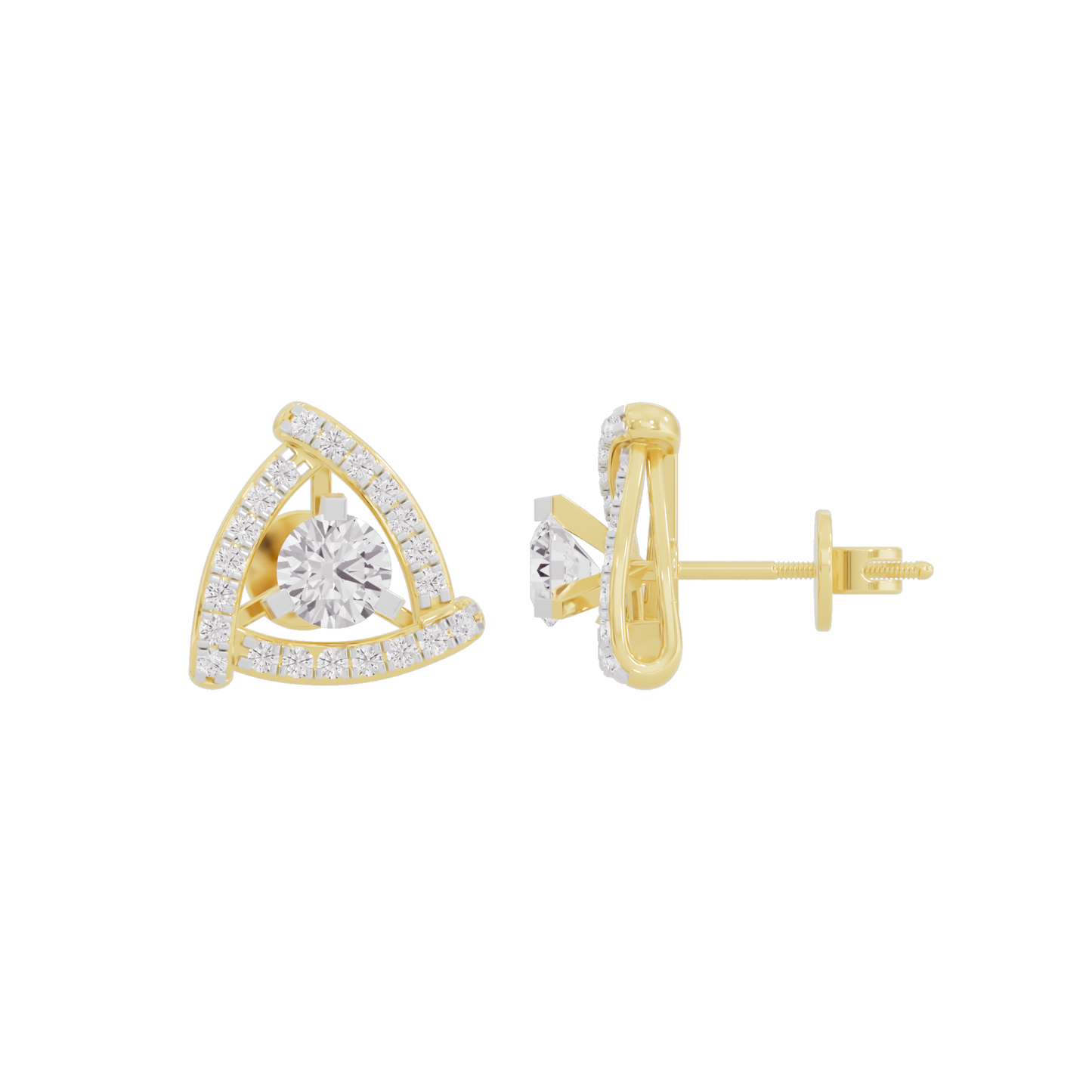 Radiant Reverence Diamond Earrings
