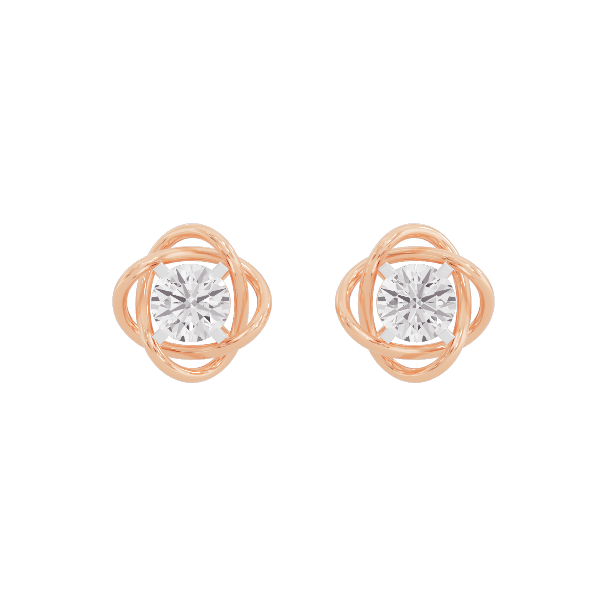 Regal Resplendence Diamond Earrings