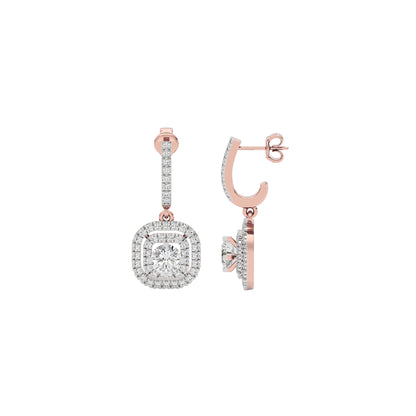 Opulent Oasis Graceful Earrings 18 KT / Rose Gold