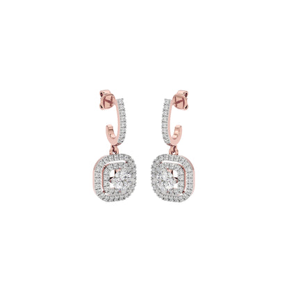 Opulent Oasis Graceful Earrings 18 KT / Rose Gold