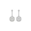 Opulent Oasis Graceful Earrings 18 KT / White Gold