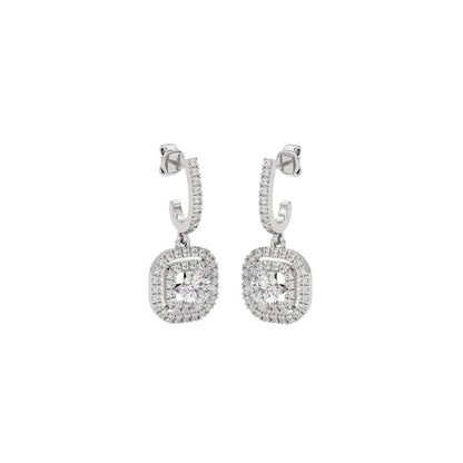 Opulent Oasis Graceful Earrings 18 KT / White Gold