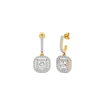 Opulent Oasis Graceful Earrings 18 KT / Yellow Gold