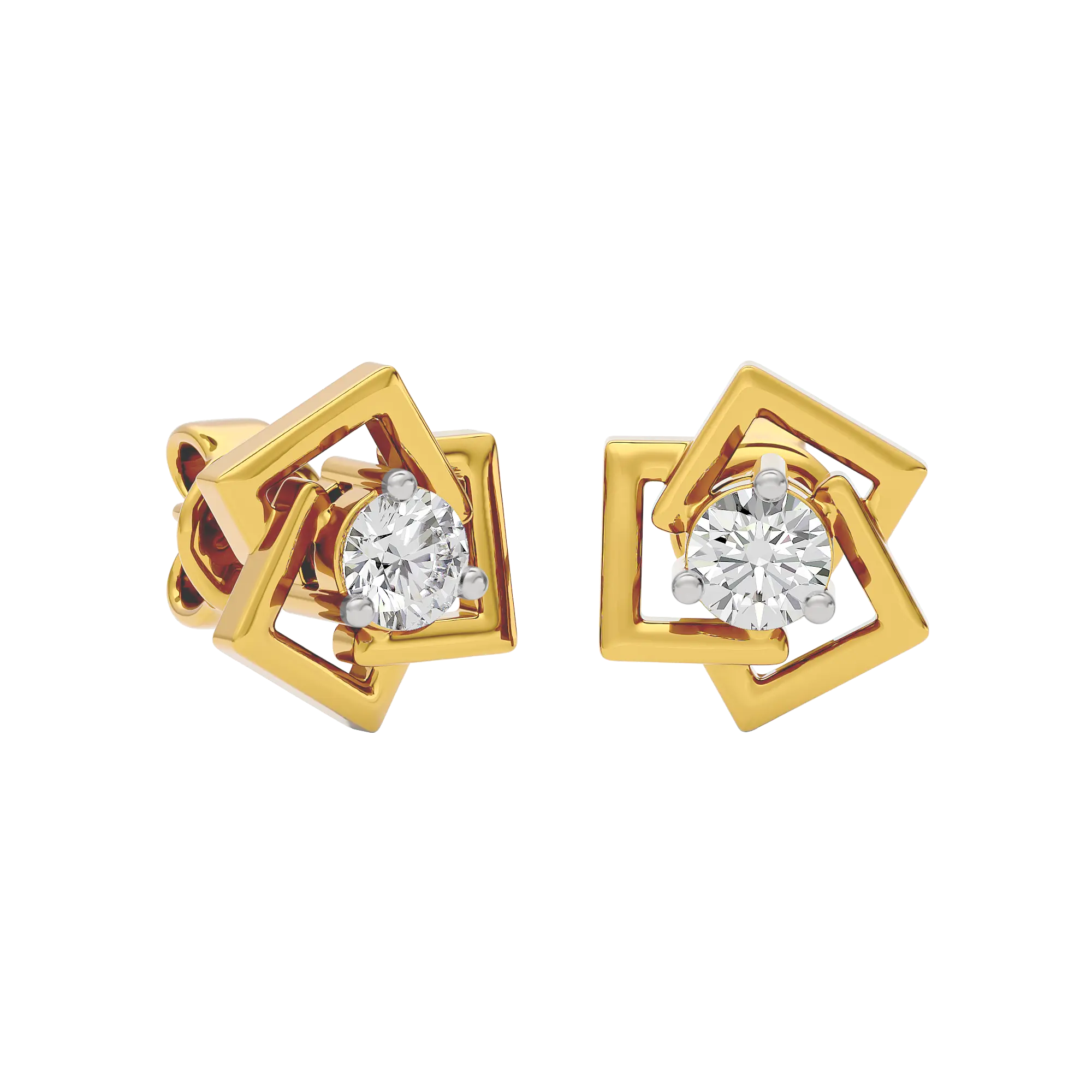 Divine Floreta Diamond Earrings