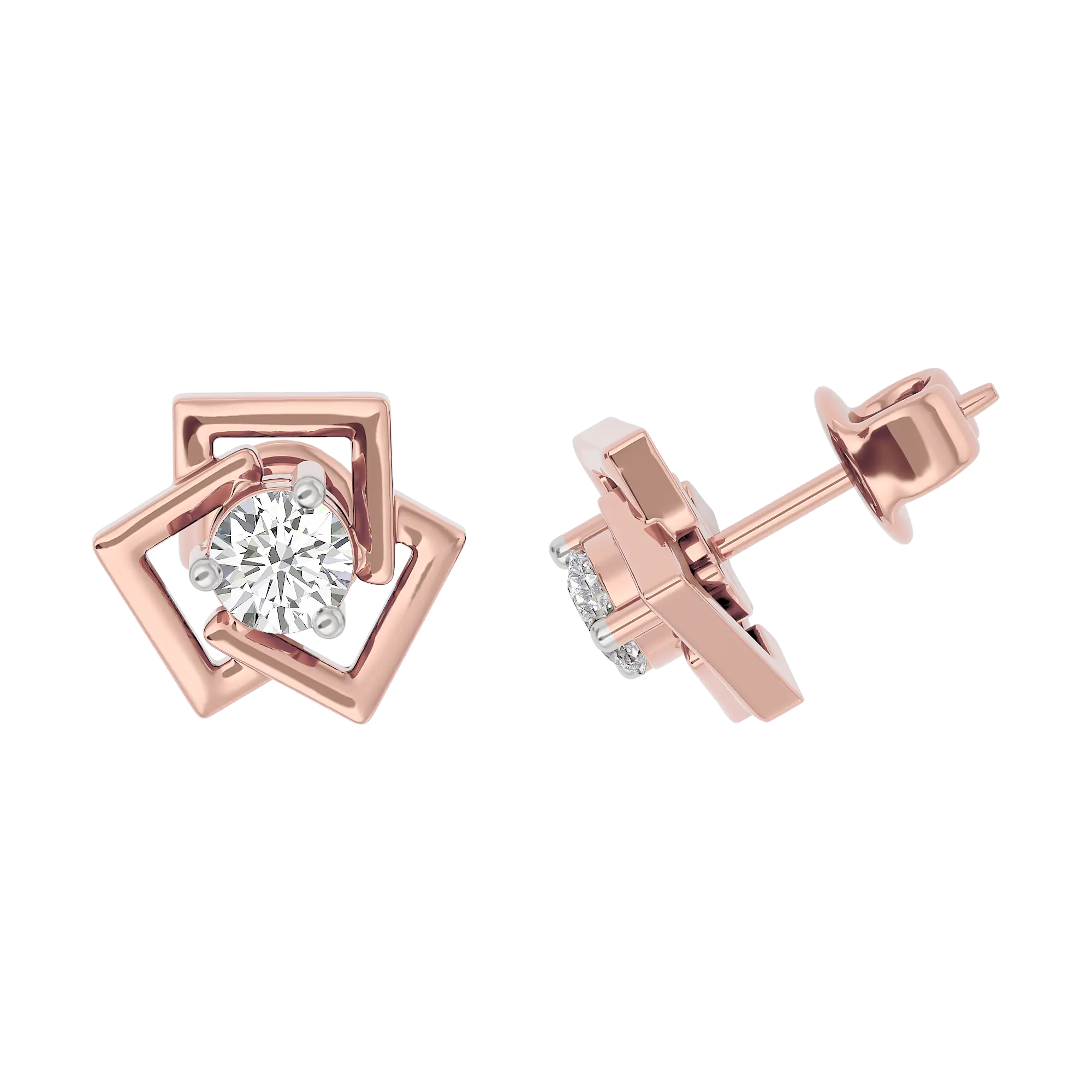 Divine Floreta Diamond Earrings