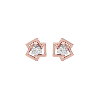 Divine Floreta Diamond Earrings 18 KT / Rose Gold