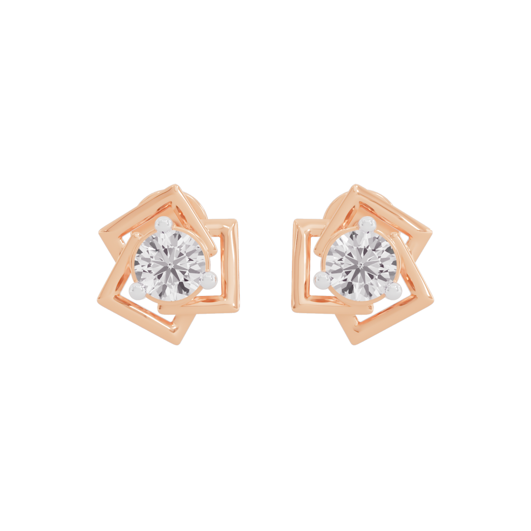 Lab Grown Diamond Studs Earrings by Limelight Diamonds