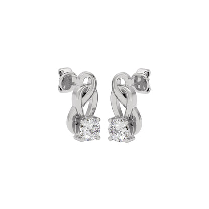 Eterna Eclat Diamond Earrings 18 KT / White Gold
