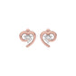 Celestial Classic Diamond Earrings 18 KT / Rose Gold