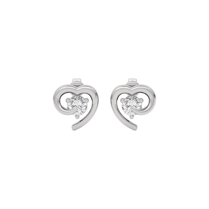 Celestial Classic Diamond Earrings 18 KT / White Gold
