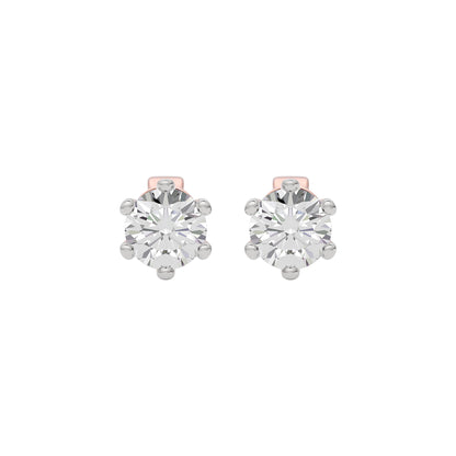 Celestial Mist Diamond Earring 18 KT / Rose Gold