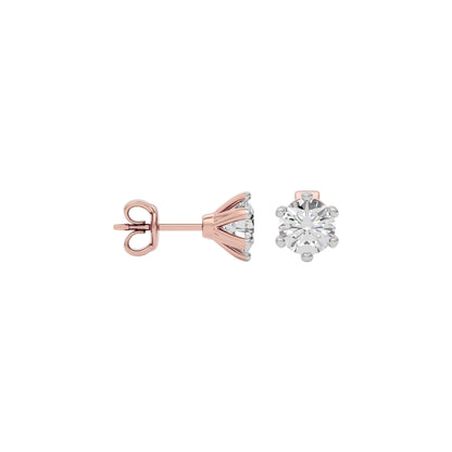 Celestial Mist Diamond Earring 18 KT / Rose Gold