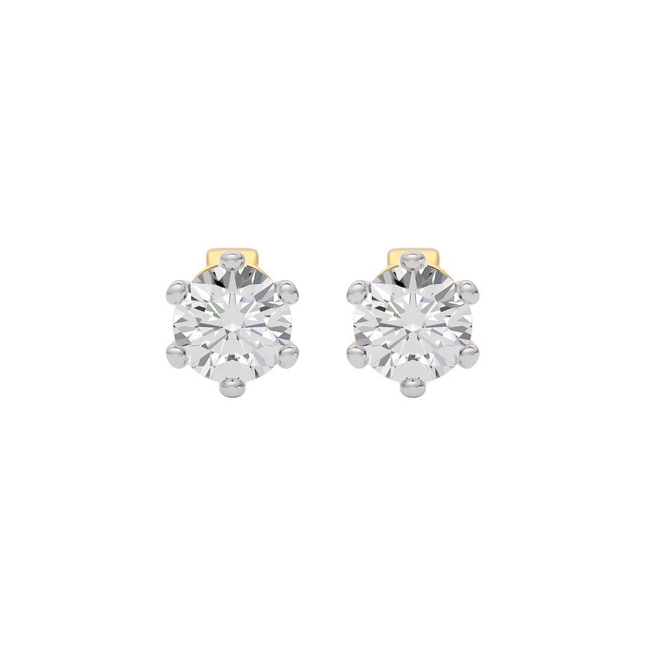 Celestial Mist Diamond Earring 18 KT / Yellow Gold