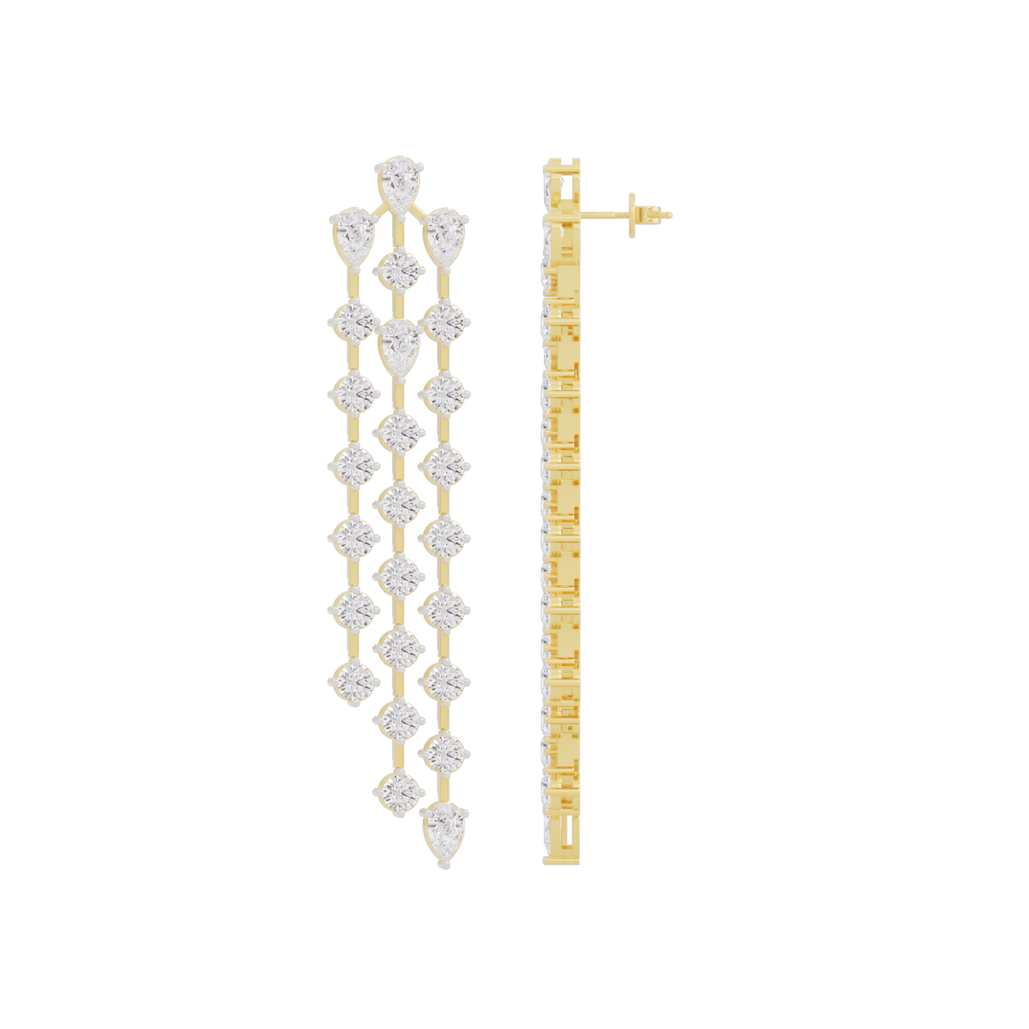 Luxe Legacy Diamond Embrace Earrings