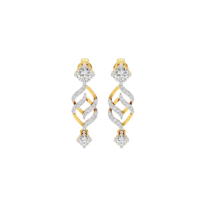 Luxe Luminance Diamond Earrings 18 KT / Yellow Gold