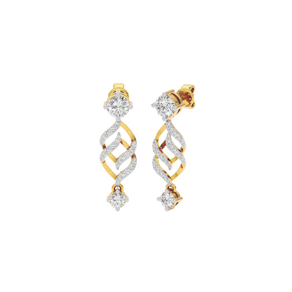 Luxe Luminance Diamond Earrings 18 KT / Yellow Gold
