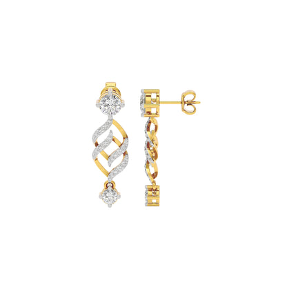 Luxe Luminance Diamond Earrings 18 KT / Yellow Gold