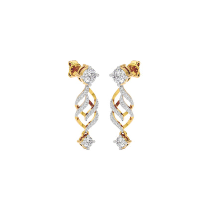 Luxe Luminance Diamond Earrings 18 KT / Yellow Gold