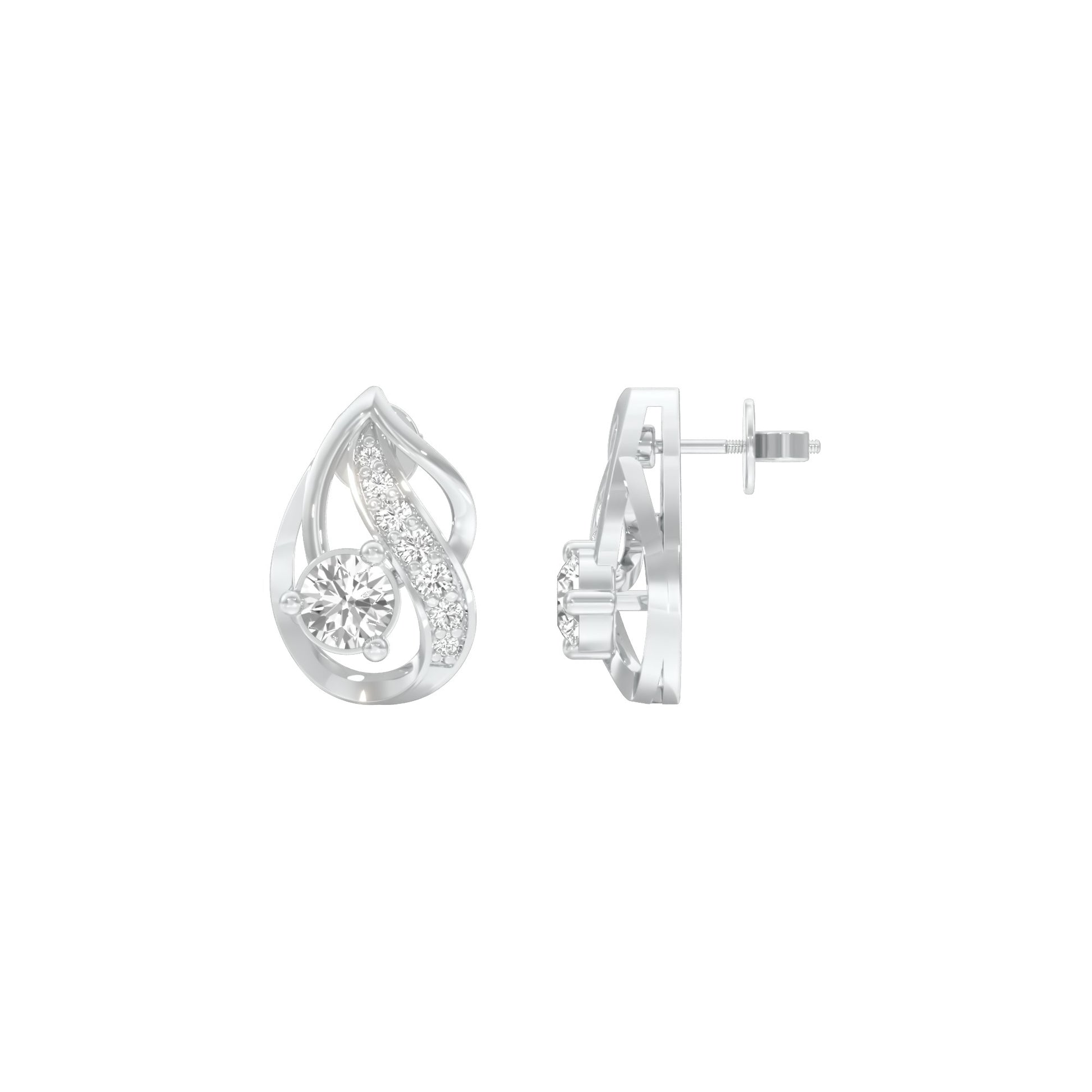 DER000353 18 KT / White Gold