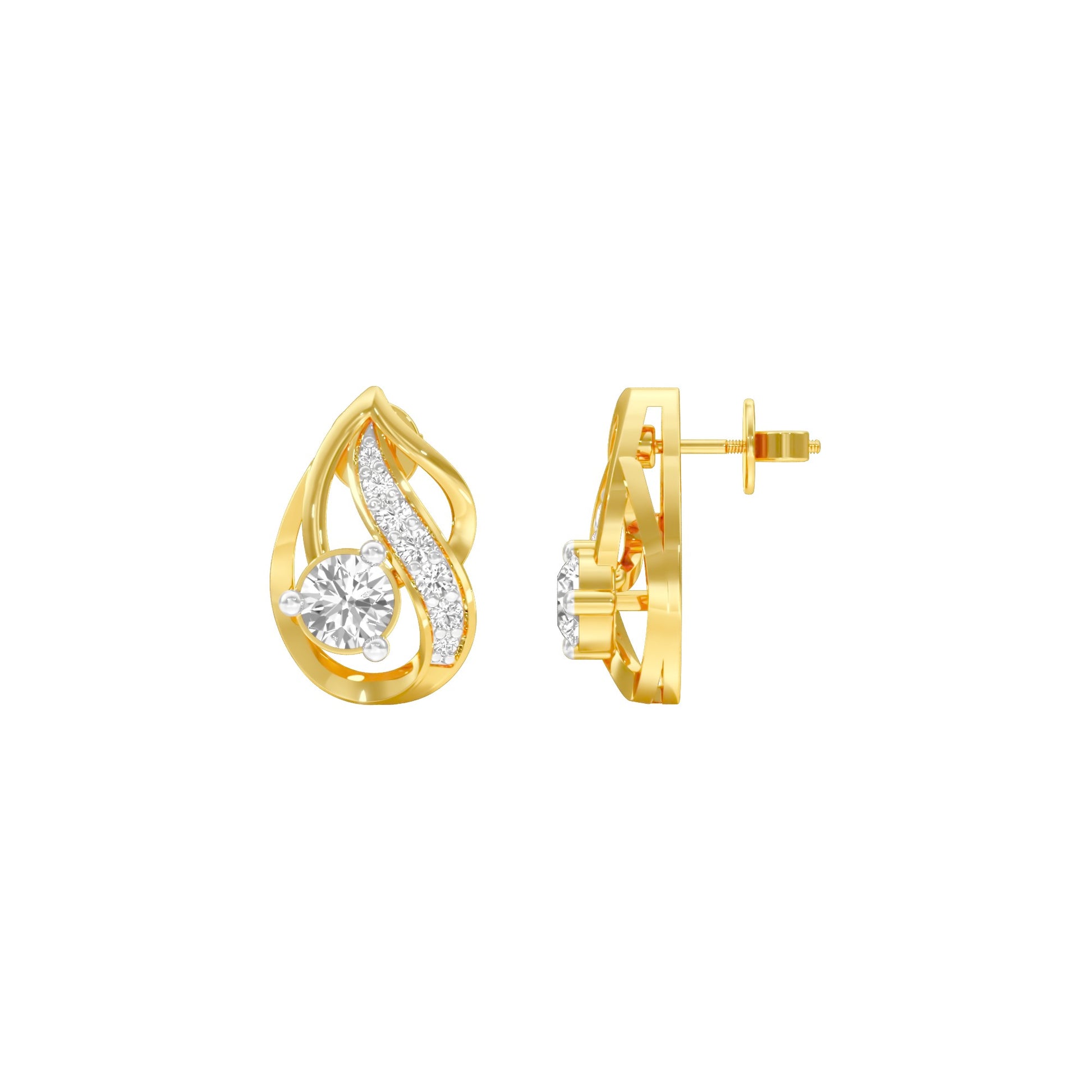 DER000353 18 KT / Yellow Gold