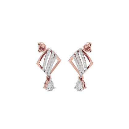 Adorable Diamond Earrings 18 KT / Rose Gold