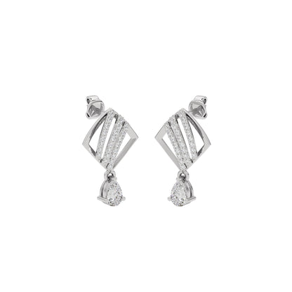 Adorable Diamond Earrings 18 KT / White Gold
