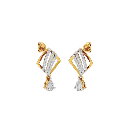Adorable Diamond Earrings 18 KT / Yellow Gold