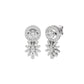 Diamond Dalliance Earrings 18 KT / White Gold
