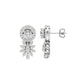 Diamond Dalliance Earrings 18 KT / White Gold