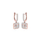 Opulent Dazzle Diamond Earrings 18 KT / Rose Gold