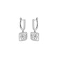 Opulent Dazzle Diamond Earrings 18 KT / White Gold