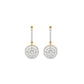Lustrous Liaison Elegance Earrings 18 KT / Yellow Gold