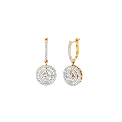 Lustrous Liaison Elegance Earrings 18 KT / Yellow Gold
