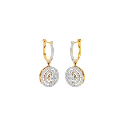 Lustrous Liaison Elegance Earrings 18 KT / Yellow Gold