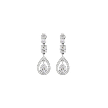 Divine Harmony Diamond Drops 18 KT / White Gold