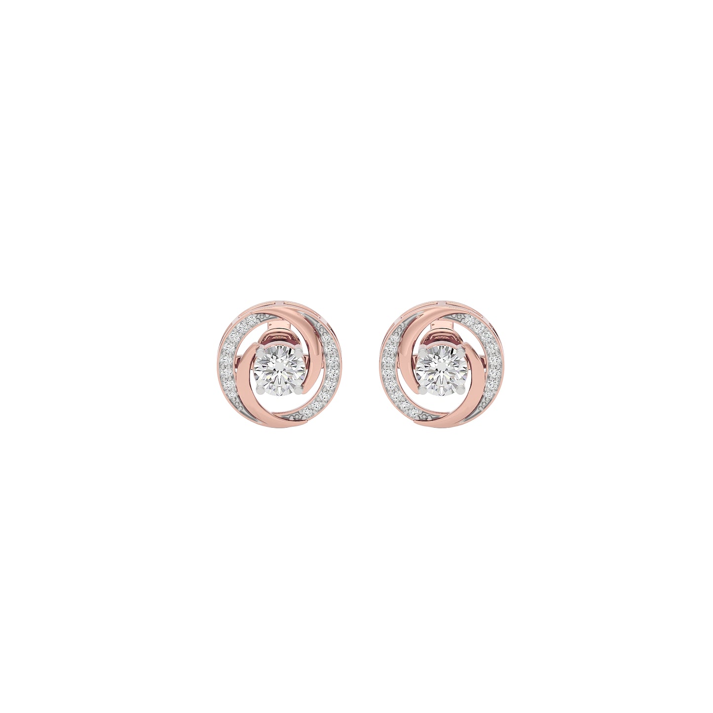 Timeless Tresor Diamond Earrings 18 KT / Rose Gold