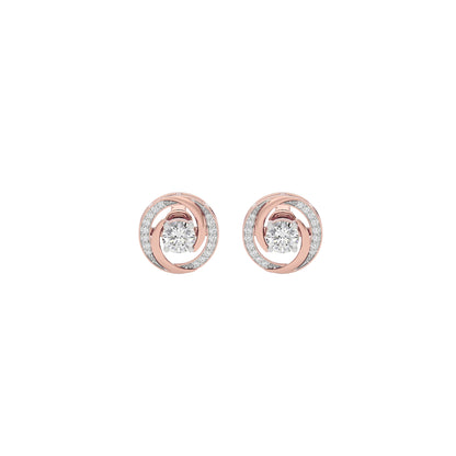Timeless Tresor Diamond Earrings 18 KT / Rose Gold