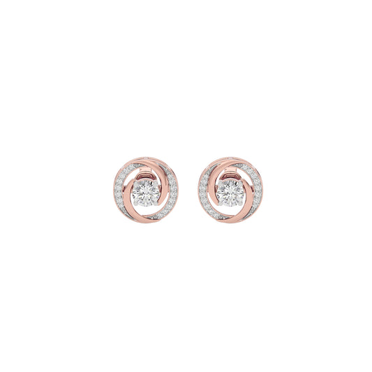Timeless Tresor Diamond Earrings 18 KT / Rose Gold