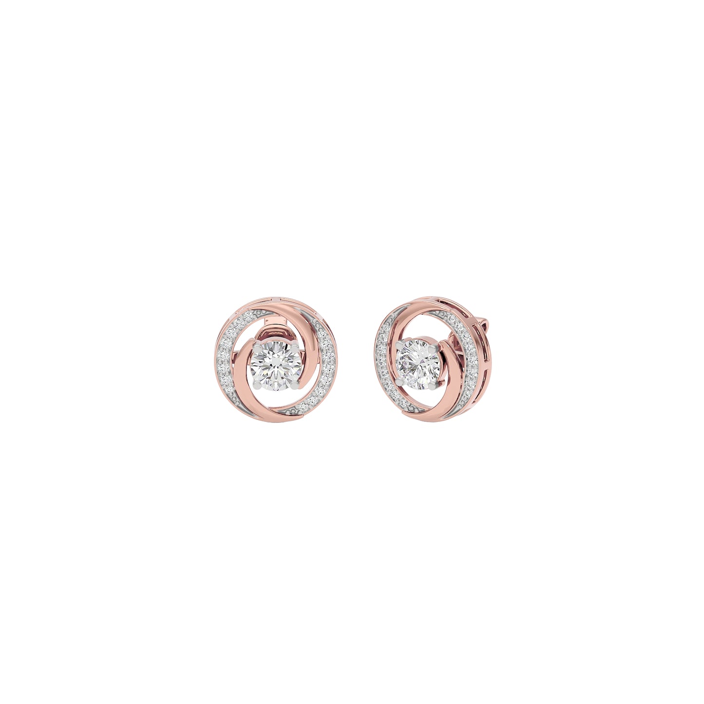 Timeless Tresor Diamond Earrings 18 KT / Rose Gold