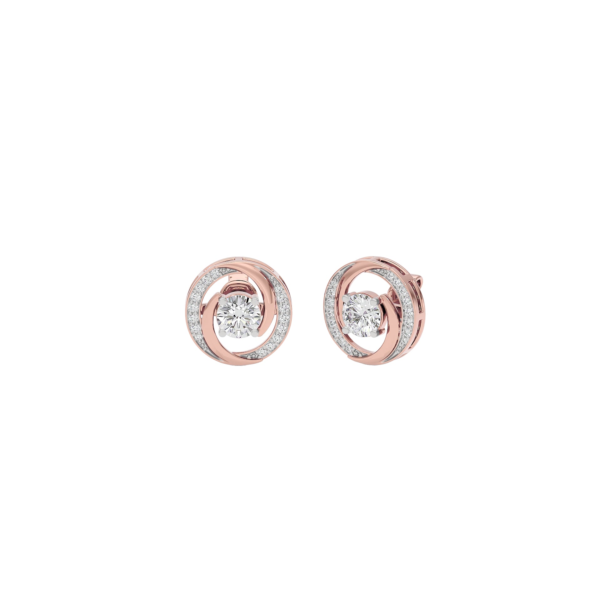 Timeless Tresor Diamond Earrings 18 KT / Rose Gold