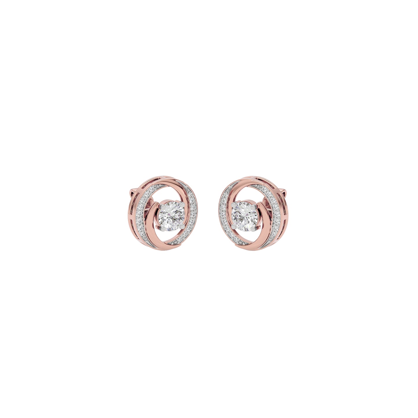 Timeless Tresor Diamond Earrings 18 KT / Rose Gold