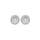 Glow Diamond Studs 18 KT / Rose Gold