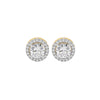 Glow Diamond Studs 18 KT / Yellow Gold