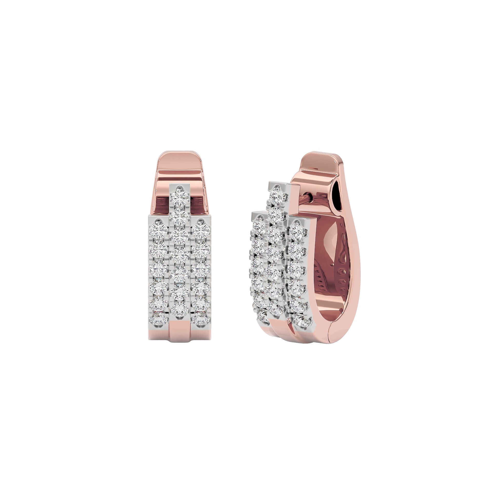 Regal Resplendence Elegance Earrings 18 KT / Rose Gold